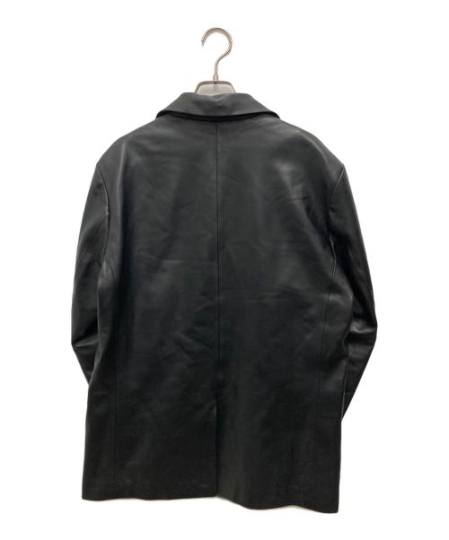 SCHAFFEN（シャッフェン）SCHAFFEN (シャッフェン) ラムレザージャケット ブラック サイズ:3の古着・服飾アイテム
