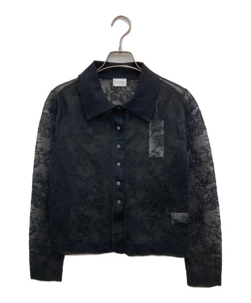 COLUMN（コラム）COLUMN (コラム) ニットカーディガン ブラック サイズ:F 未使用品の古着・服飾アイテム