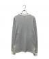 PALACE (パレス) 2-TONE WAFFLE LONGSLEEVE/ツートーン ワッフル ロングスリーブ グレー サイズ:M：13000円