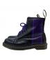 Dr.Martens (ドクターマーチン) Needles (ニードルズ) NEEDLES STRIPE SMOOTH/8ホールブーツ/ニードルズ ストライプ スムース ブラック サイズ:US10：18000円