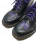 中古・古着 Dr.Martens (ドクターマーチン) Needles (ニードルズ) NEEDLES STRIPE SMOOTH/8ホールブーツ/ニードルズ ストライプ スムース ブラック サイズ:US10：18000円