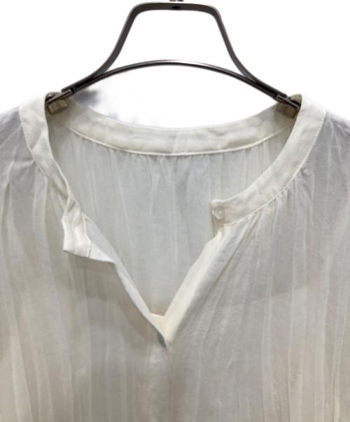 UNGRID（アングリッド）Ungrid (アングリッド) プリーツシャツワンピース アイボリー サイズ:F 未使用品の古着・服飾アイテム