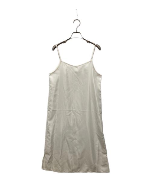 UNGRID（アングリッド）Ungrid (アングリッド) プリーツシャツワンピース アイボリー サイズ:F 未使用品の古着・服飾アイテム