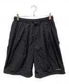 ALOUNDアラウンド）の古着「VENTILATION NYLON SHORT/ベンチレーション ナイロン ショーツ」｜ブラック