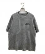 ENNOYエンノイ）の古着「S/S Border Tee/バーダー ティー」｜グレー