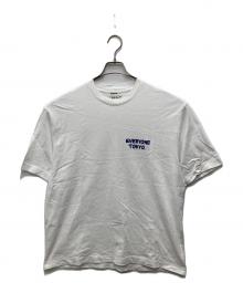everyone（エブリワン）の古着「ロゴtシャツ」｜ホワイト