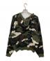 BLESS U (ブレスユー) BU CAMOUFLAGE PATTERN KNIT HOODIE グリーン サイズ:L：7000円