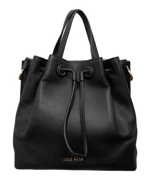 COLE HAAN（コールハーン）COLE HAAN (コールハーン) バケット バッグ ブラックの古着・服飾アイテム