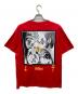 united athle (ユナイテッドアスレ) バンドTシャツ レッド サイズ:L：4000円