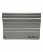 RIMOWAリモワ）の古着「アルミニウムカードホルダー」｜シルバー