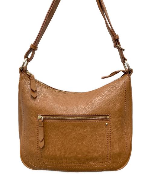 COLE HAAN（コールハーン）COLE HAAN (コールハーン) レザーショルダーバッグ ブラウンの古着・服飾アイテム