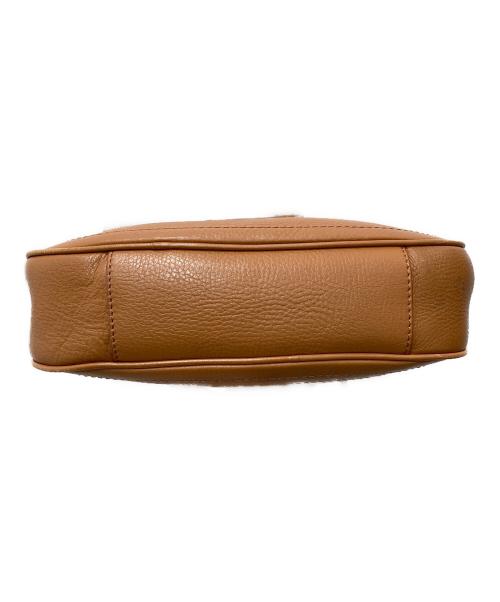 COLE HAAN（コールハーン）COLE HAAN (コールハーン) レザーショルダーバッグ ブラウンの古着・服飾アイテム
