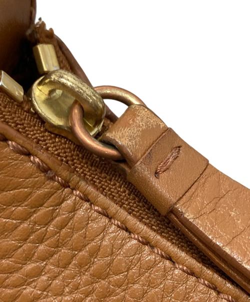 COLE HAAN（コールハーン）COLE HAAN (コールハーン) レザーショルダーバッグ ブラウンの古着・服飾アイテム