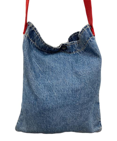 KOOKY ZOO（ク―キーズ―）KOOKY ZOO (ク―キーズ―) 別注EX DENIM SHOULDER BAG インディゴの古着・服飾アイテム