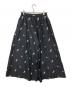 LOEFF (ロエフ) キャットニップ ジャガード ガウチョパンツ ブラック サイズ:1：15000円