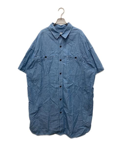 HYKE（ハイク）HYKE (ハイク) ダンガリーシャツワンピース ブルー サイズ:1の古着・服飾アイテム