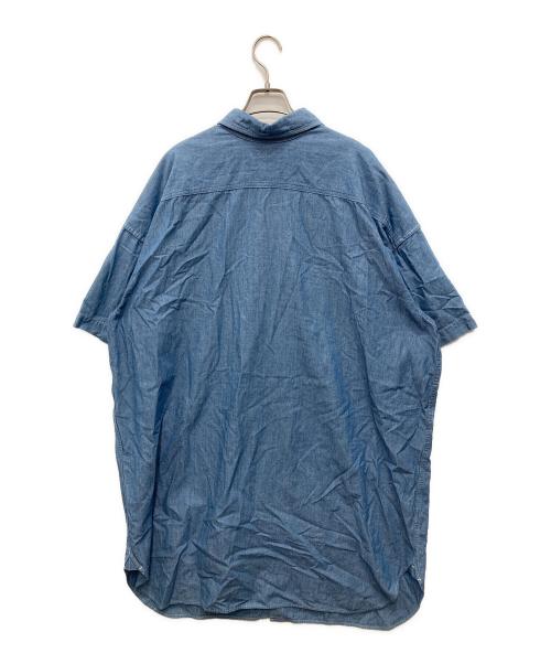 HYKE（ハイク）HYKE (ハイク) ダンガリーシャツワンピース ブルー サイズ:1の古着・服飾アイテム