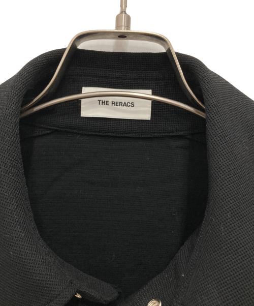 THE RERACS（ザ リラクス）THE RERACS (ザ リラクス) コットンナイロンン ノースリーブワンピース ブラック サイズ:36の古着・服飾アイテム