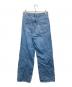 upper hights (アッパーハイツ) ”THE NIECE”ハイライズストレートデニム ブルー サイズ:W24：8000円
