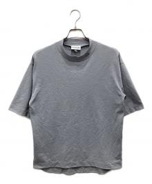 LACOSTE（ラコステ）の古着「リラックスフィット モックネックTシャツ」｜グレー