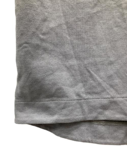LACOSTE（ラコステ）LACOSTE (ラコステ) リラックスフィット モックネックTシャツ グレー サイズ:Mの古着・服飾アイテム
