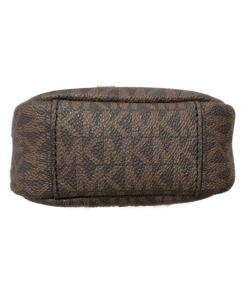 MICHAEL KORS（マイケルコース）MICHAEL KORS (マイケルコース) クーパー フォーン クロスボディ ブラウンの古着・服飾アイテム