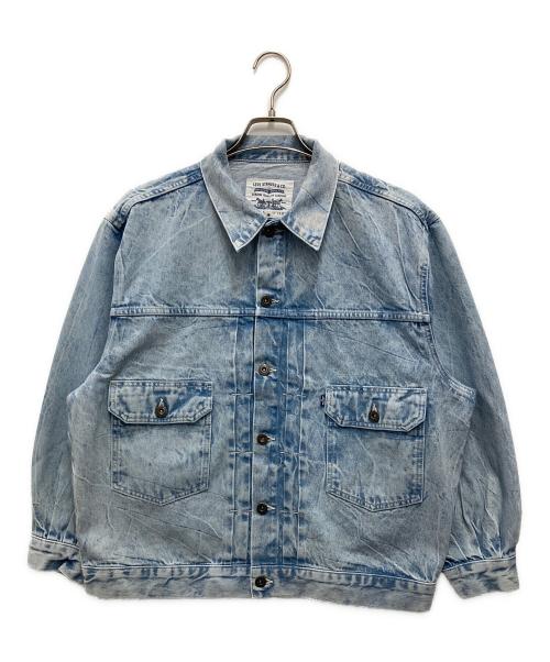 LEVI'S MADE&CRAFTED（リーバイスメイドクラフテッド）LEVI'S MADE&CRAFTED (リーバイスメイドクラフテッド) タック TYPE II トラッカージャケット インディゴ サイズ:M 未使用品の古着・服飾アイテム