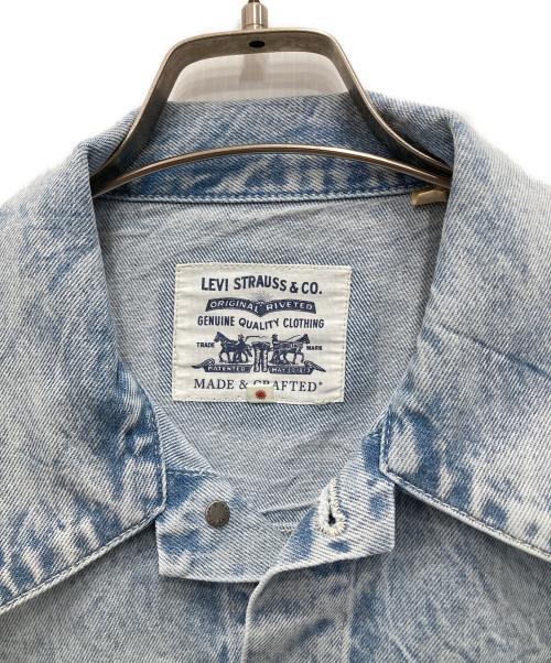 LEVI'S MADE&CRAFTED（リーバイスメイドクラフテッド）LEVI'S MADE&CRAFTED (リーバイスメイドクラフテッド) タック TYPE II トラッカージャケット インディゴ サイズ:M 未使用品の古着・服飾アイテム