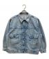LEVI'S MADE&CRAFTED（リーバイスメイドクラフテッド）の古着「タック TYPE II トラッカージャケット」｜インディゴ