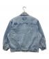 LEVI'S MADE&CRAFTED (リーバイスメイドクラフテッド) タック TYPE II トラッカージャケット インディゴ サイズ:M 未使用品：5000円