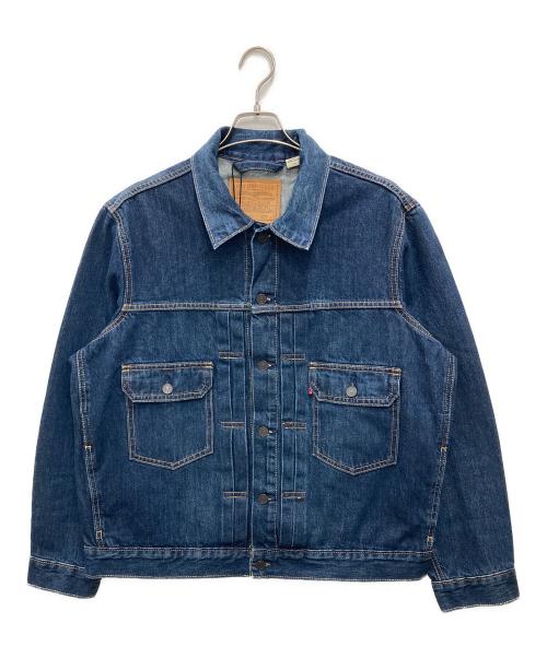 LEVI'S PReMIUM（リーバイス プレミアム）LEVI'S PReMIUM (リーバイス プレミアム) TYPE II デニムトラッカージャケット インディゴ サイズ:XL 未使用品の古着・服飾アイテム