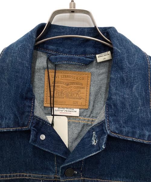 LEVI'S PReMIUM（リーバイス プレミアム）LEVI'S PReMIUM (リーバイス プレミアム) TYPE II デニムトラッカージャケット インディゴ サイズ:XL 未使用品の古着・服飾アイテム