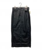 LEVI'Sリーバイス）の古着「Ankle Column Skirt」｜ブラック