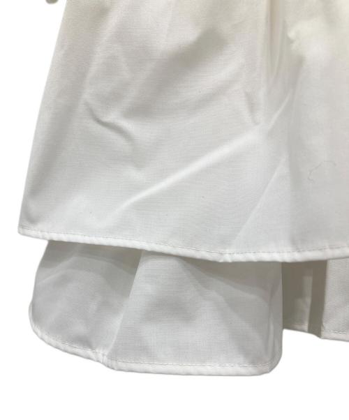 THE TOE（ザ・トゥー）the toe (ザ・トゥー) Porto Puff Blouse/ポルトパフブラウス ホワイト サイズ:Sの古着・服飾アイテム