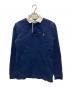 POLO RALPH LAUREN（ポロ・ラルフローレン）の古着「カスタムスリムフィット ラガーシャツ」｜ネイビー