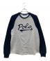 POLO RALPH LAUREN（ポロ・ラルフローレン）の古着「ラグランスウェット」｜グレー×ネイビー