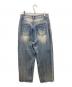 OHOTORO (オオトロ) ワイドデニムパンツ ブルー サイズ:3：4000円