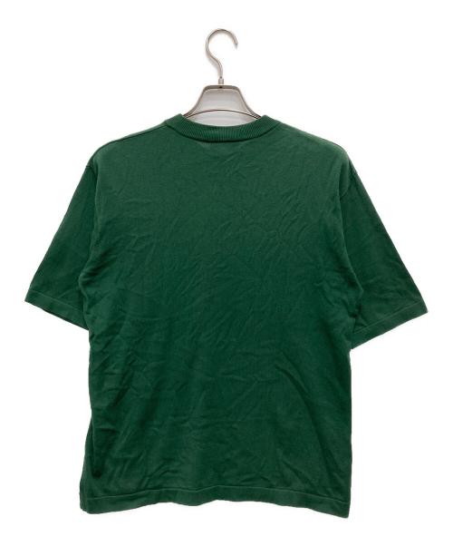 LACOSTE（ラコステ）LACOSTE (ラコステ) RELAXD FIT半袖ニット グリーン サイズ:Sの古着・服飾アイテム