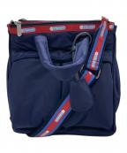 LeSportsacレスポートサック）の古着「2WAY Atelier MED HELMET TOTE/ツーウェイ アトリエ メド ヘルメット トート」｜オーシャンフレア/ネイビー