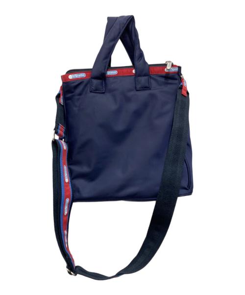 LeSportsac（レスポートサック）LeSportsac (レスポートサック) 2WAY Atelier MED HELMET TOTE/ツーウェイ アトリエ メド ヘルメット トート オーシャンフレア/ネイビーの古着・服飾アイテム