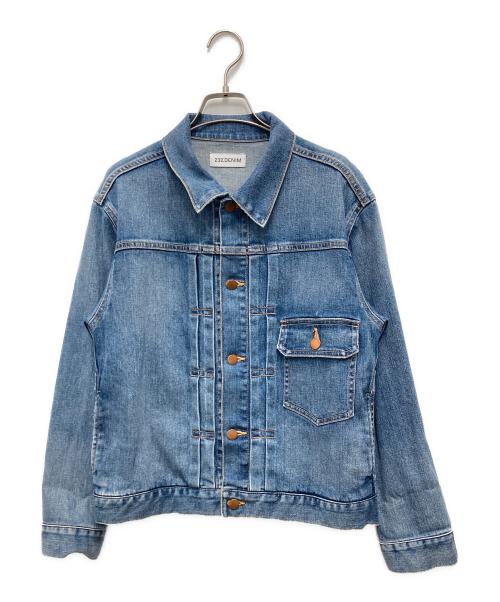 23区（ニジュウサンク）23区 (ニジュウサンク) 2ndタイプデニムジャケット ブルー サイズ:40の古着・服飾アイテム