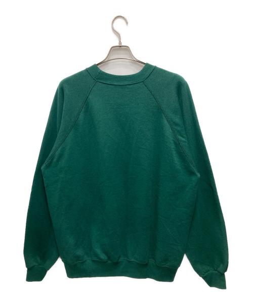 Hanes（ヘインズ）Hanes (ヘインズ) 刺繍スウェット グリーン サイズ:XXLの古着・服飾アイテム
