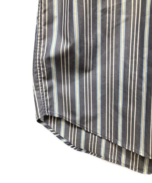 DAIWA PIER39（ダイワ ピア39）DAIWA PIER39 (ダイワ ピア39) TECH BUTTON DOWN SHIRTS L/S STRIPE ネイビー×ホワイト サイズ:Mの古着・服飾アイテム