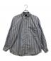 DAIWA PIER39（ダイワ ピア39）の古着「TECH BUTTON DOWN SHIRTS L/S STRIPE」｜ネイビー×ホワイト