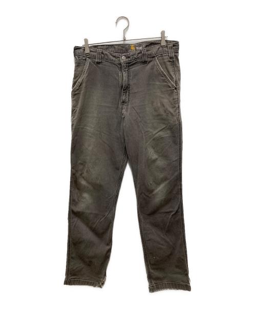 CarHartt（カーハート）CarHartt (カーハート) リラックスフィットワークパンツ ブラウン サイズ:W34の古着・服飾アイテム
