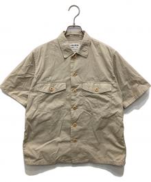 YAECA LIKE WEAR（ヤエカライクウェア）の古着「ベイカーS/Sシャツ」｜ベージュ