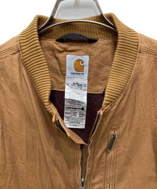 CarHartt（カーハート）CarHartt (カーハート) ブルゾン ブラウン サイズ:XLの古着・服飾アイテム