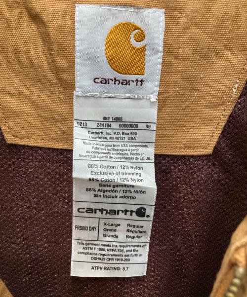 CarHartt（カーハート）CarHartt (カーハート) ブルゾン ブラウン サイズ:XLの古着・服飾アイテム