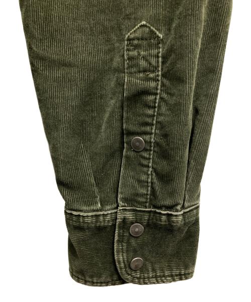 DIESEL（ディーゼル）DIESEL (ディーゼル) D-OCEAN/コーデュロイシャツ オリーブ サイズ:XLの古着・服飾アイテム