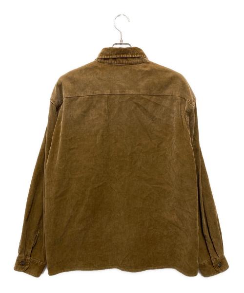 DIESEL（ディーゼル）DIESEL (ディーゼル) S-BUN-CORD/コーデュロイシャツ ブラウン サイズ:XLの古着・服飾アイテム